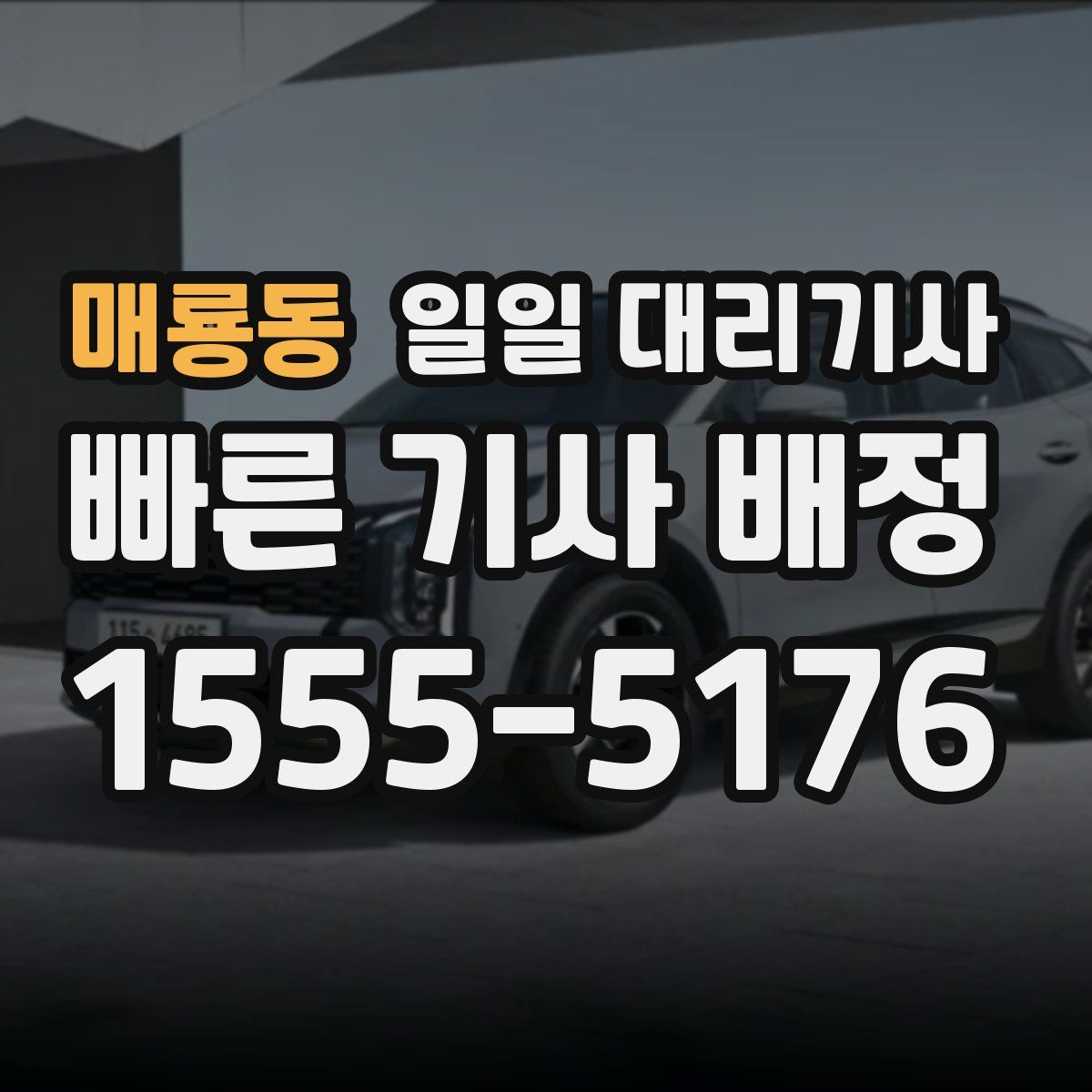 매룡동 일일 대리기사