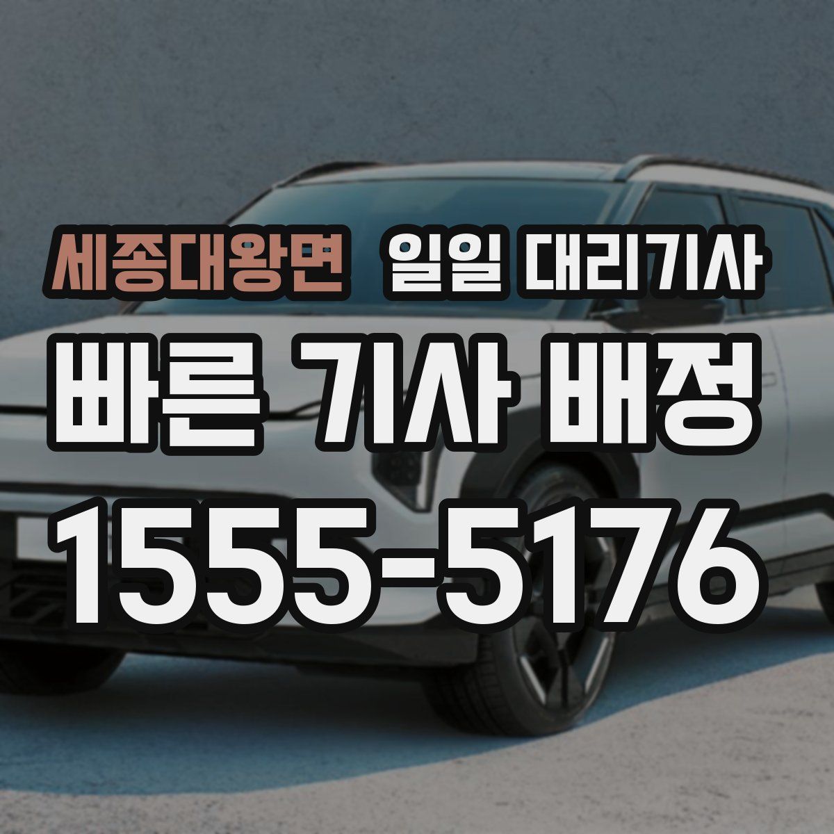 세종대왕면 일일 대리기사