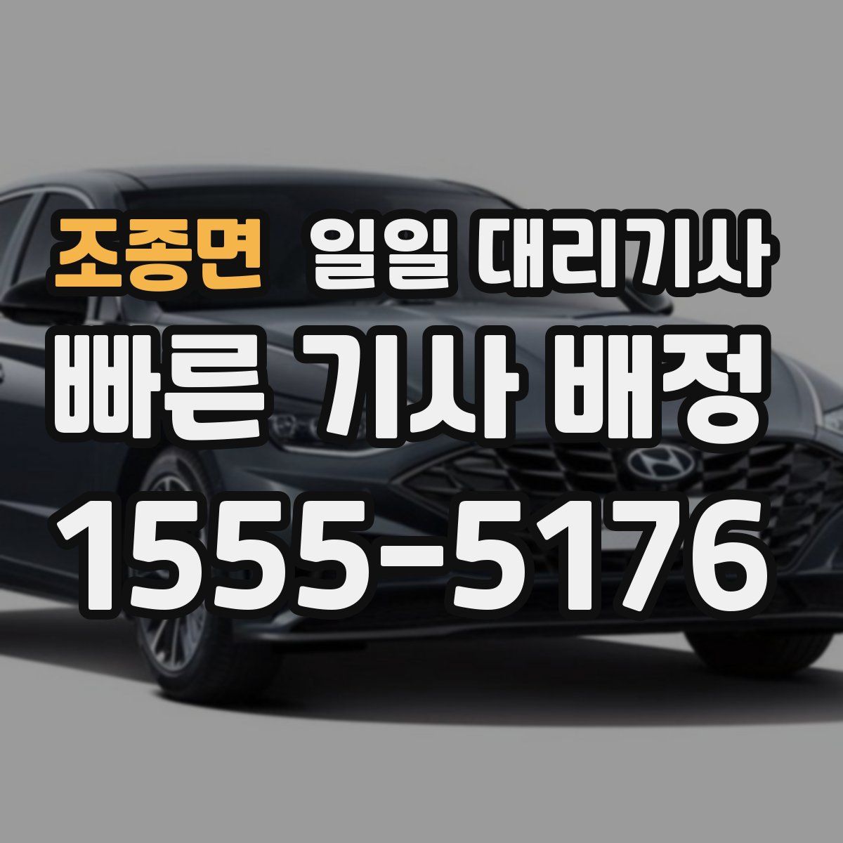 조종면 일일 대리기사