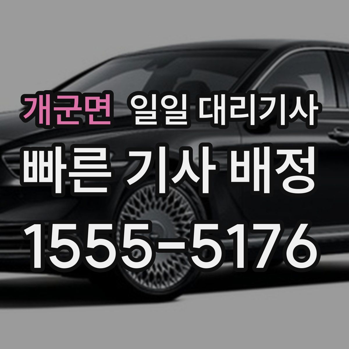개군면 일일 대리기사