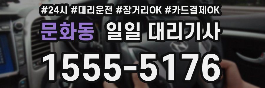 문화동 일일 대리기사