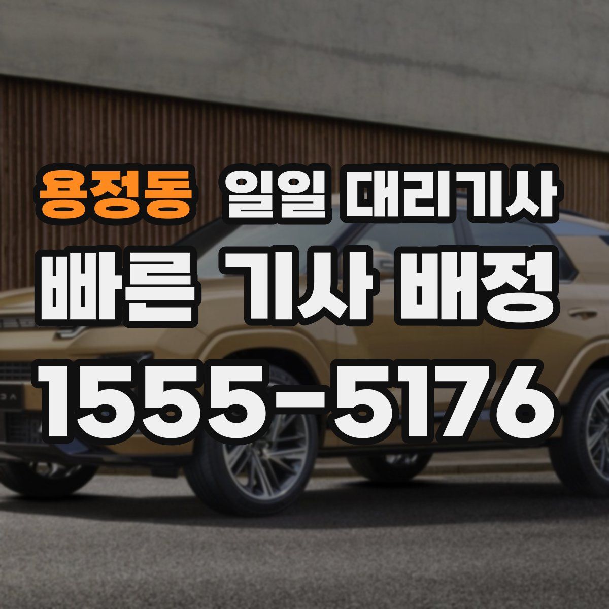 용정동 일일 대리기사