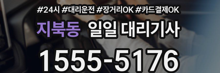 지북동 일일 대리기사