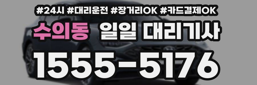 수의동 일일 대리기사
