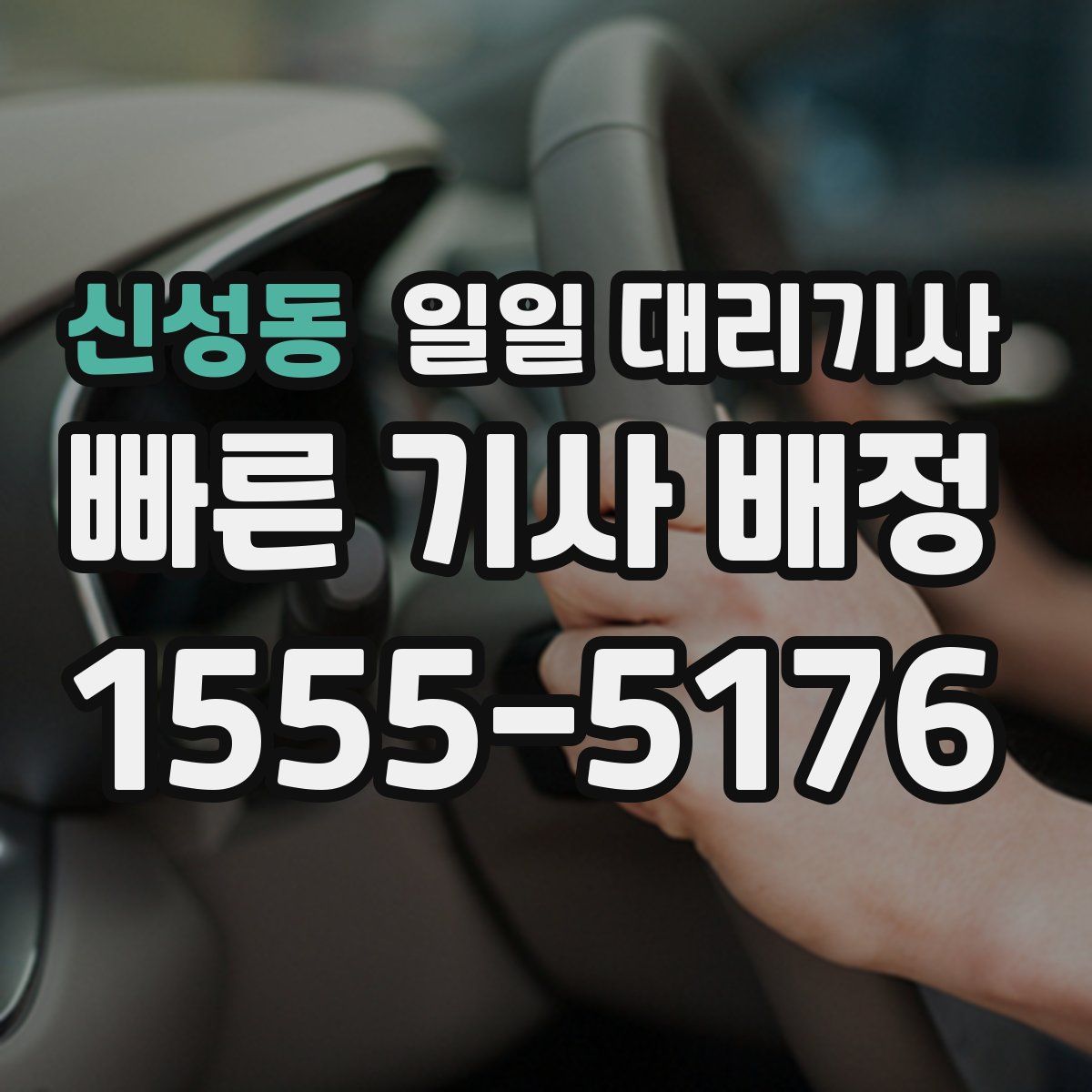 신성동 일일 대리기사