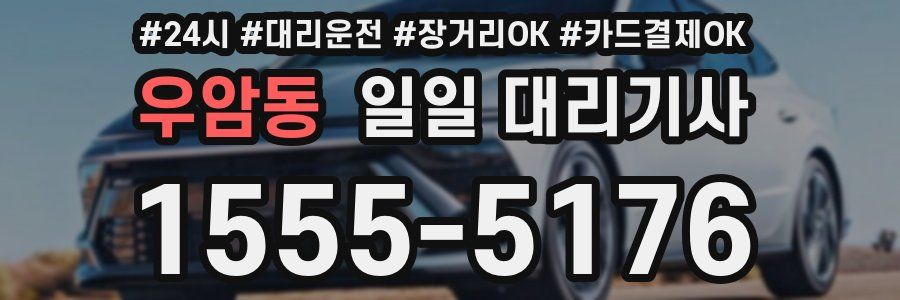 우암동 일일 대리기사