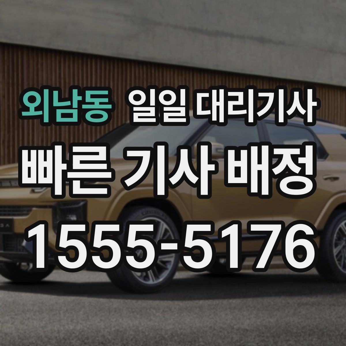 외남동 일일 대리기사