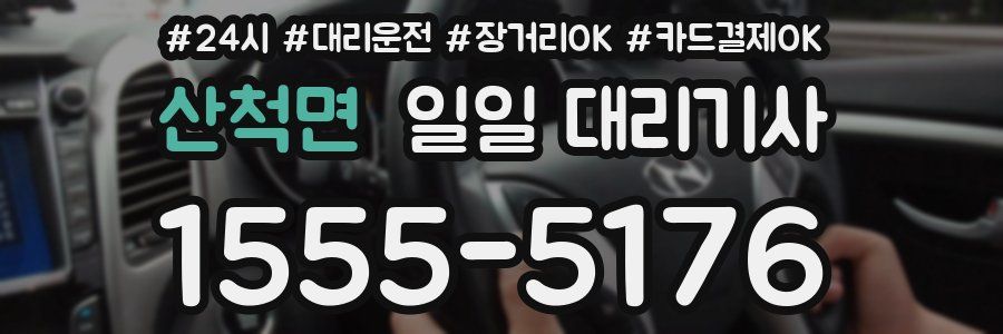 산척면 일일 대리기사