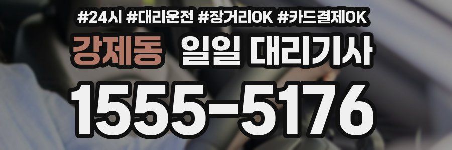 강제동 일일 대리기사
