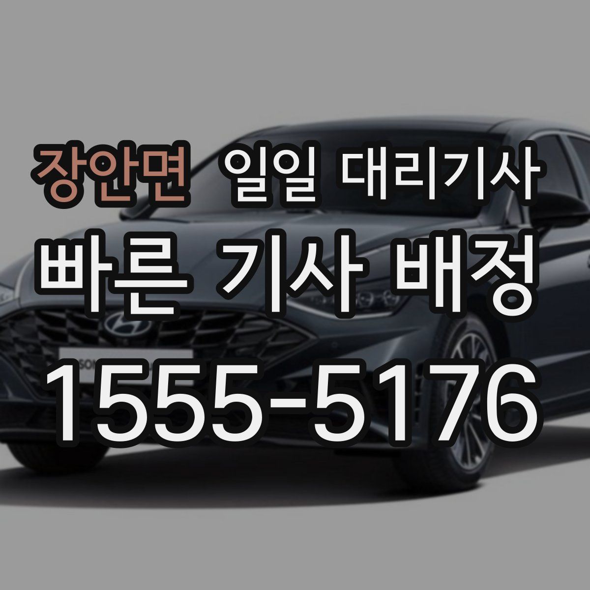장안면 일일 대리기사