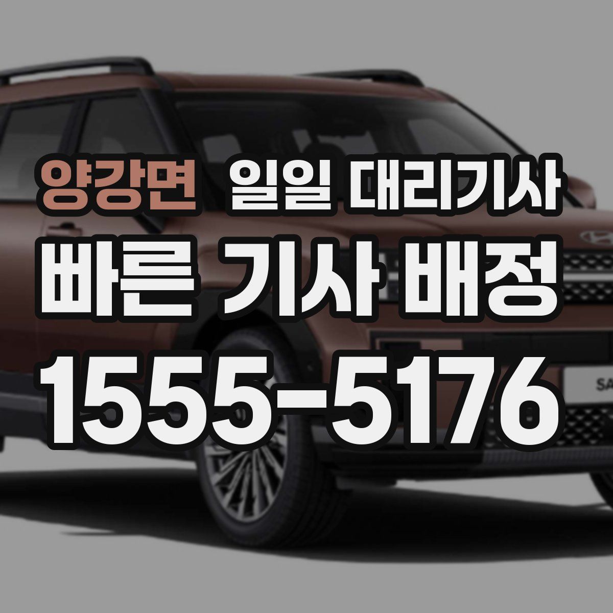 양강면 일일 대리기사