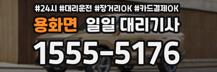 용화면 일일 대리기사