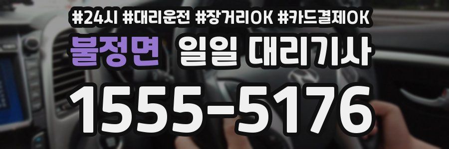 불정면 일일 대리기사