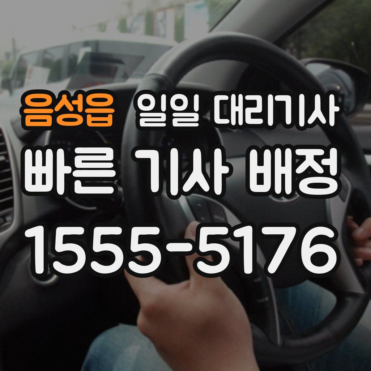 음성읍 일일 대리기사