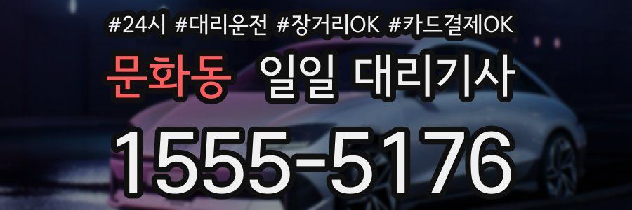 문화동 일일 대리기사