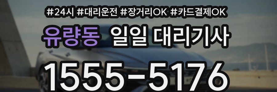 유량동 일일 대리기사