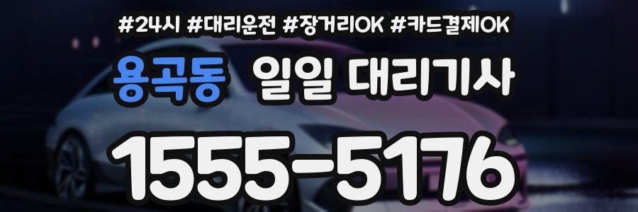용곡동 일일 대리기사