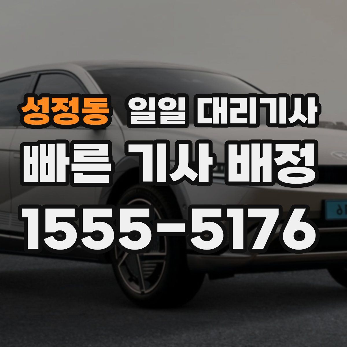 성정동 일일 대리기사
