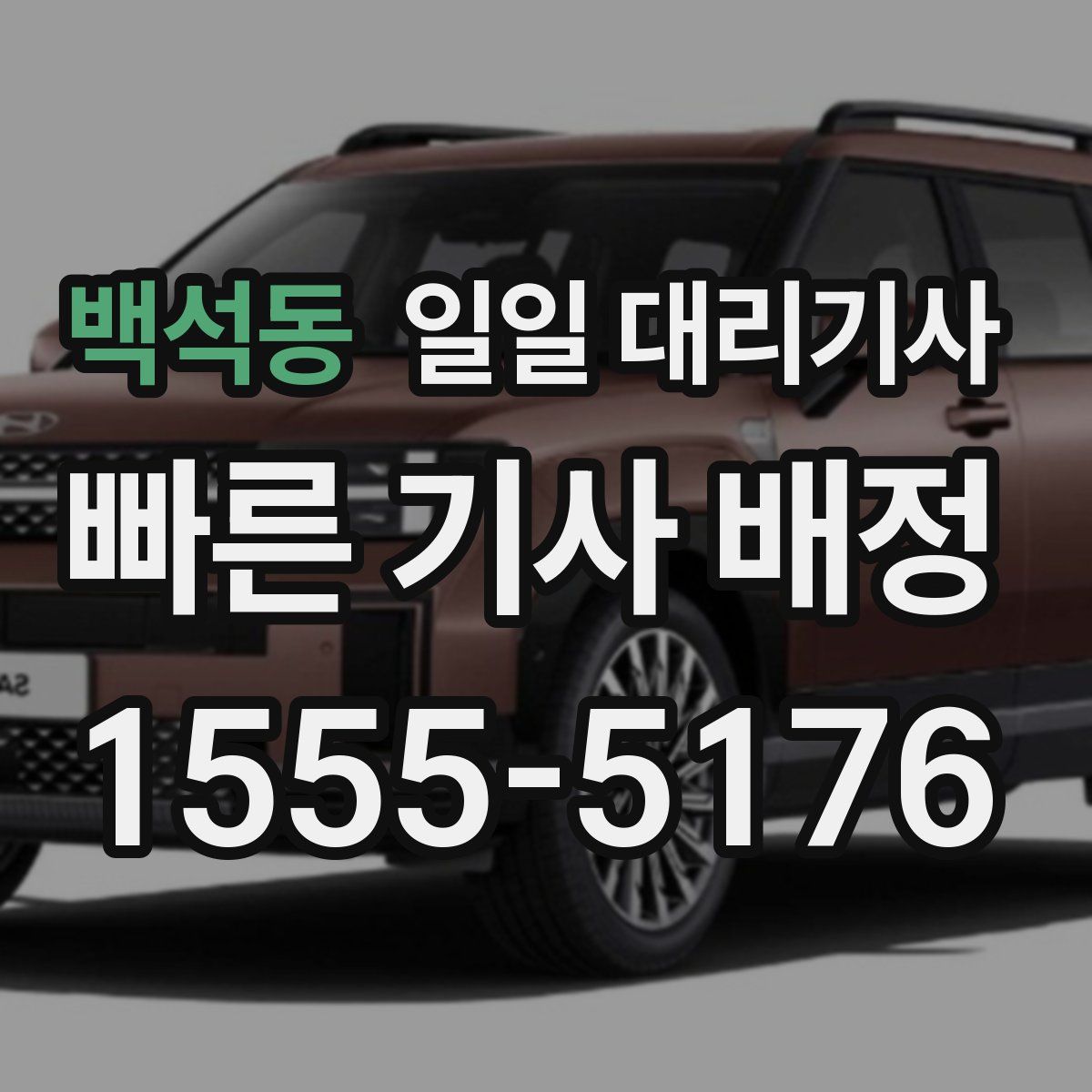 백석동 일일 대리기사