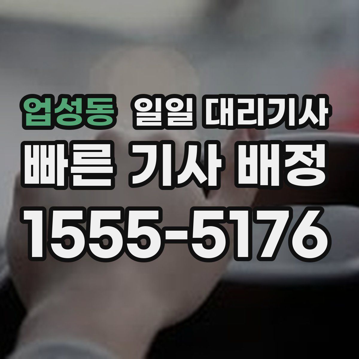 업성동 일일 대리기사