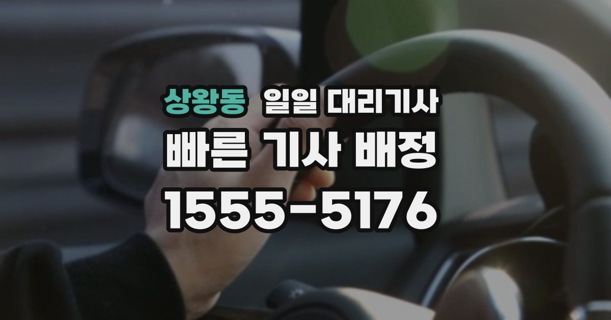 상왕동 일일 대리기사