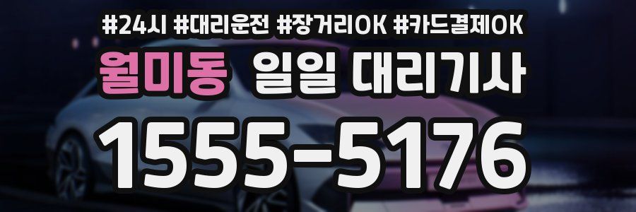 월미동 일일 대리기사
