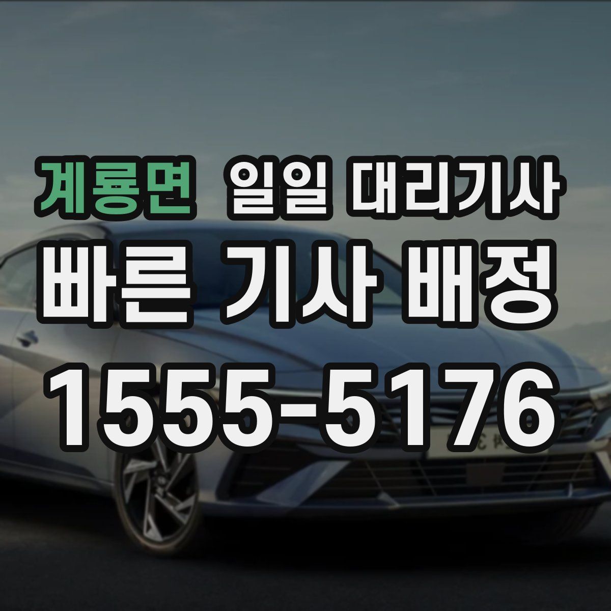 계룡면 일일 대리기사