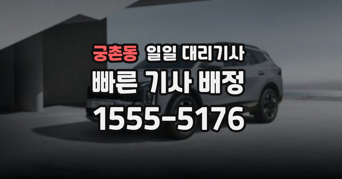 궁촌동 일일 대리기사