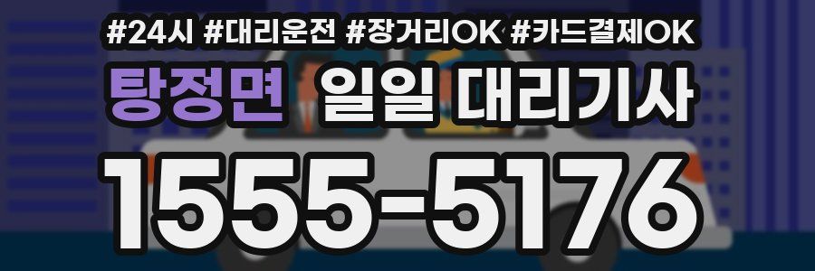 탕정면 일일 대리기사