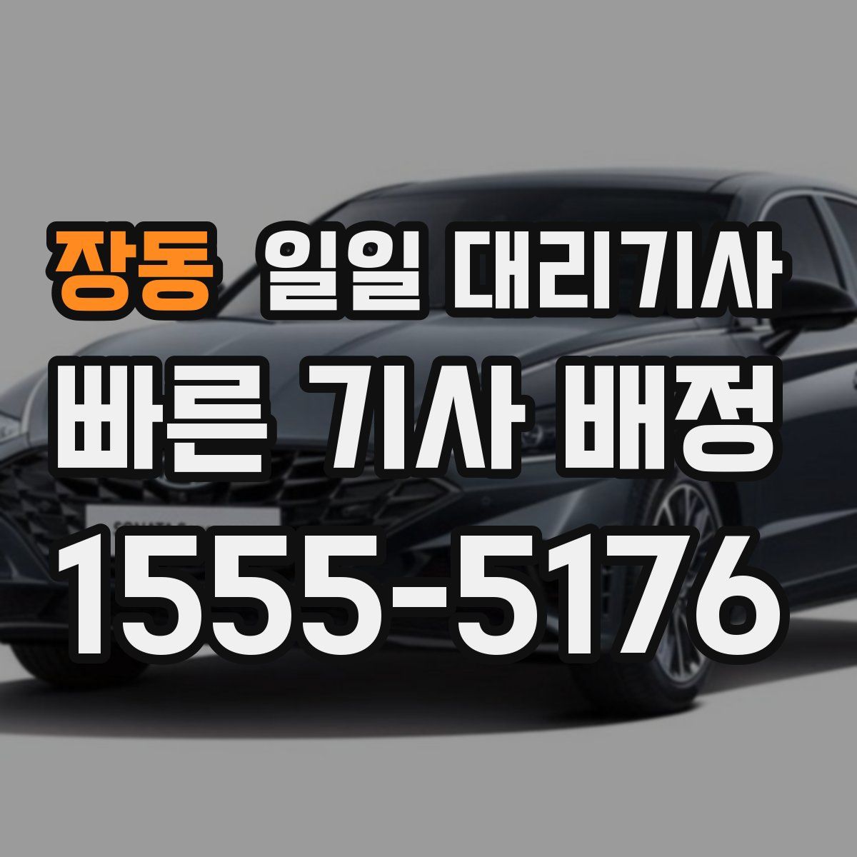 장동 일일 대리기사