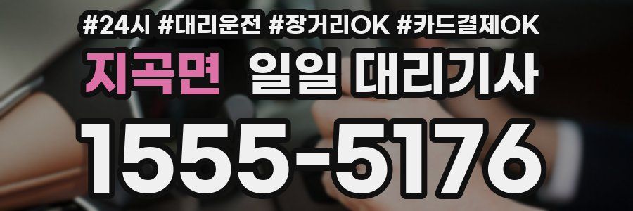 지곡면 일일 대리기사