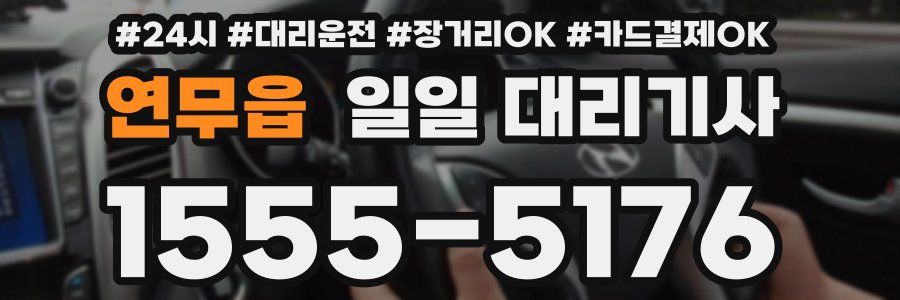 연무읍 일일 대리기사