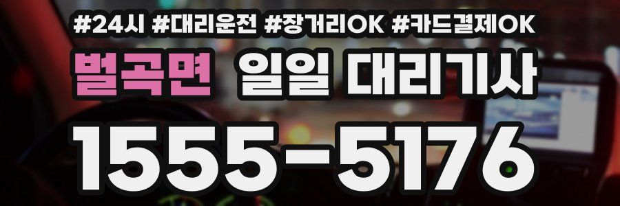 벌곡면 일일 대리기사