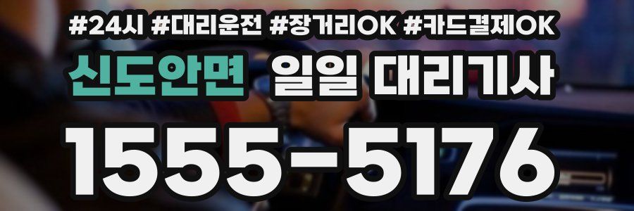 신도안면 일일 대리기사