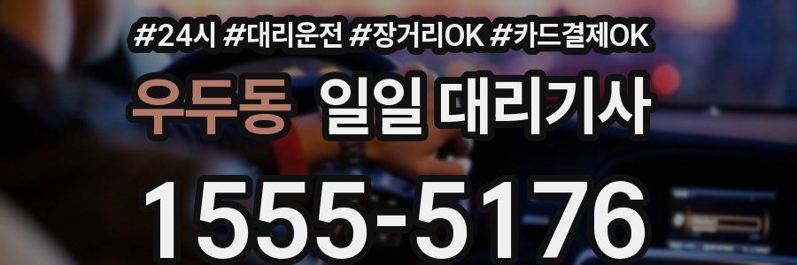 우두동 일일 대리기사