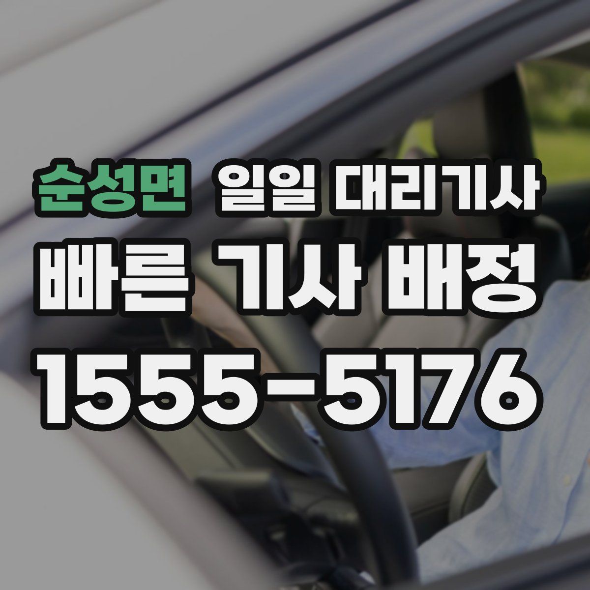 순성면 일일 대리기사