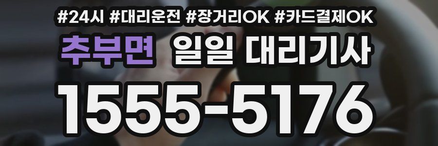 추부면 일일 대리기사