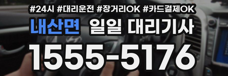 내산면 일일 대리기사