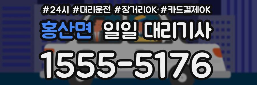 홍산면 일일 대리기사