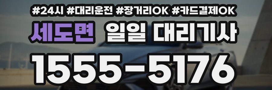 세도면 일일 대리기사