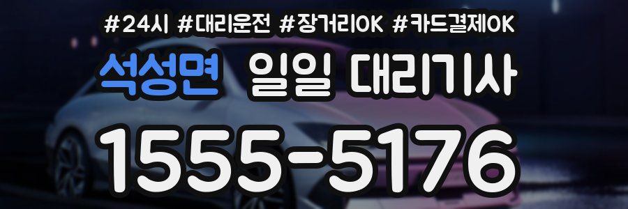 석성면 일일 대리기사