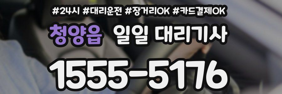 청양읍 일일 대리기사