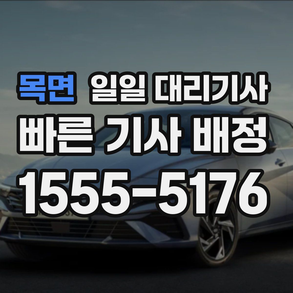 목면 일일 대리기사