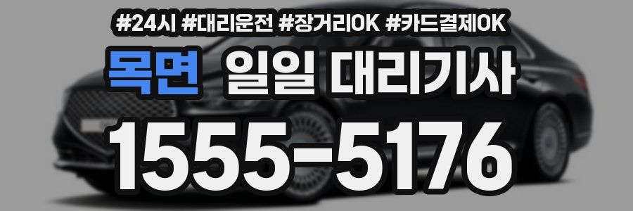 목면 일일 대리기사