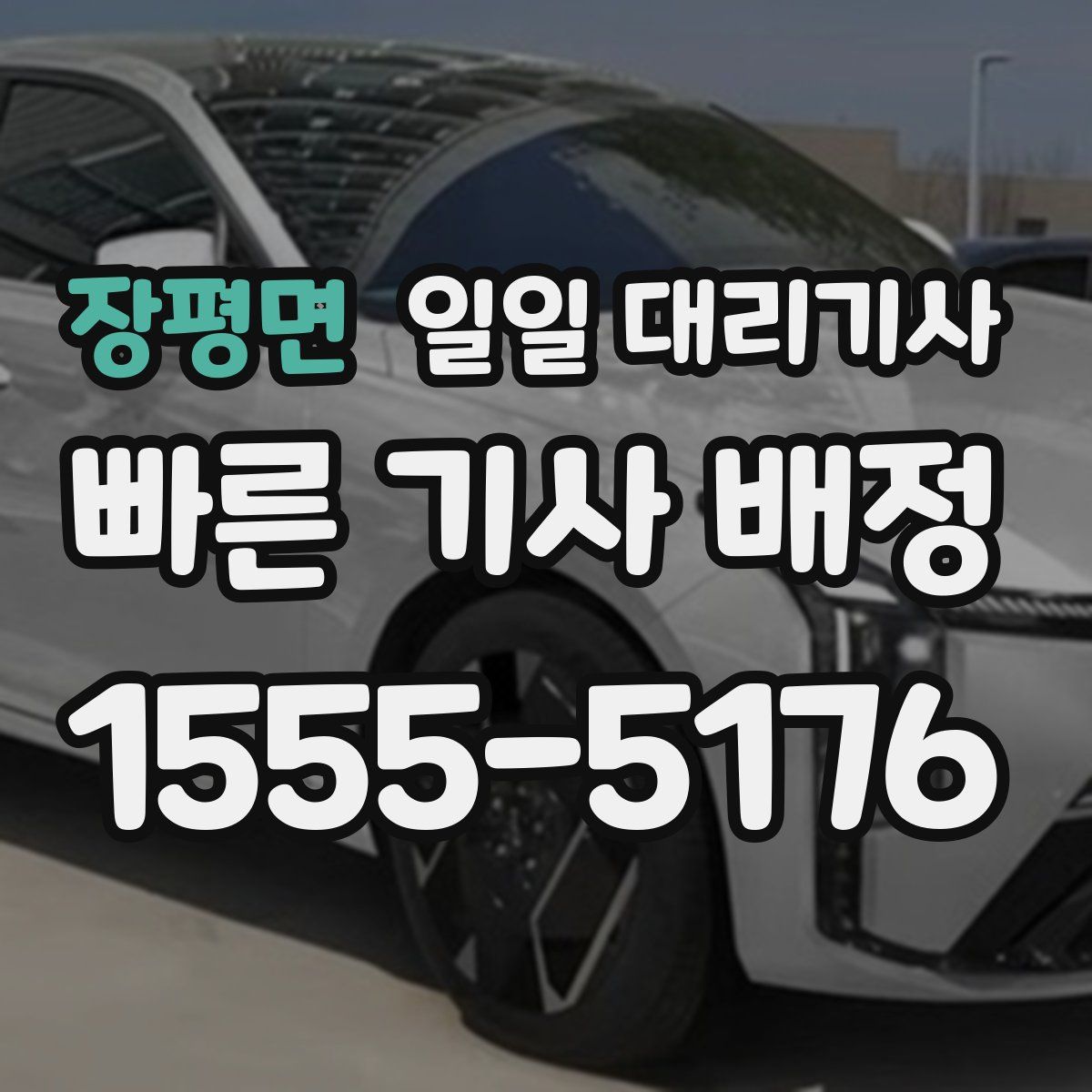 장평면 일일 대리기사