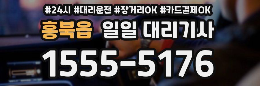 홍북읍 일일 대리기사
