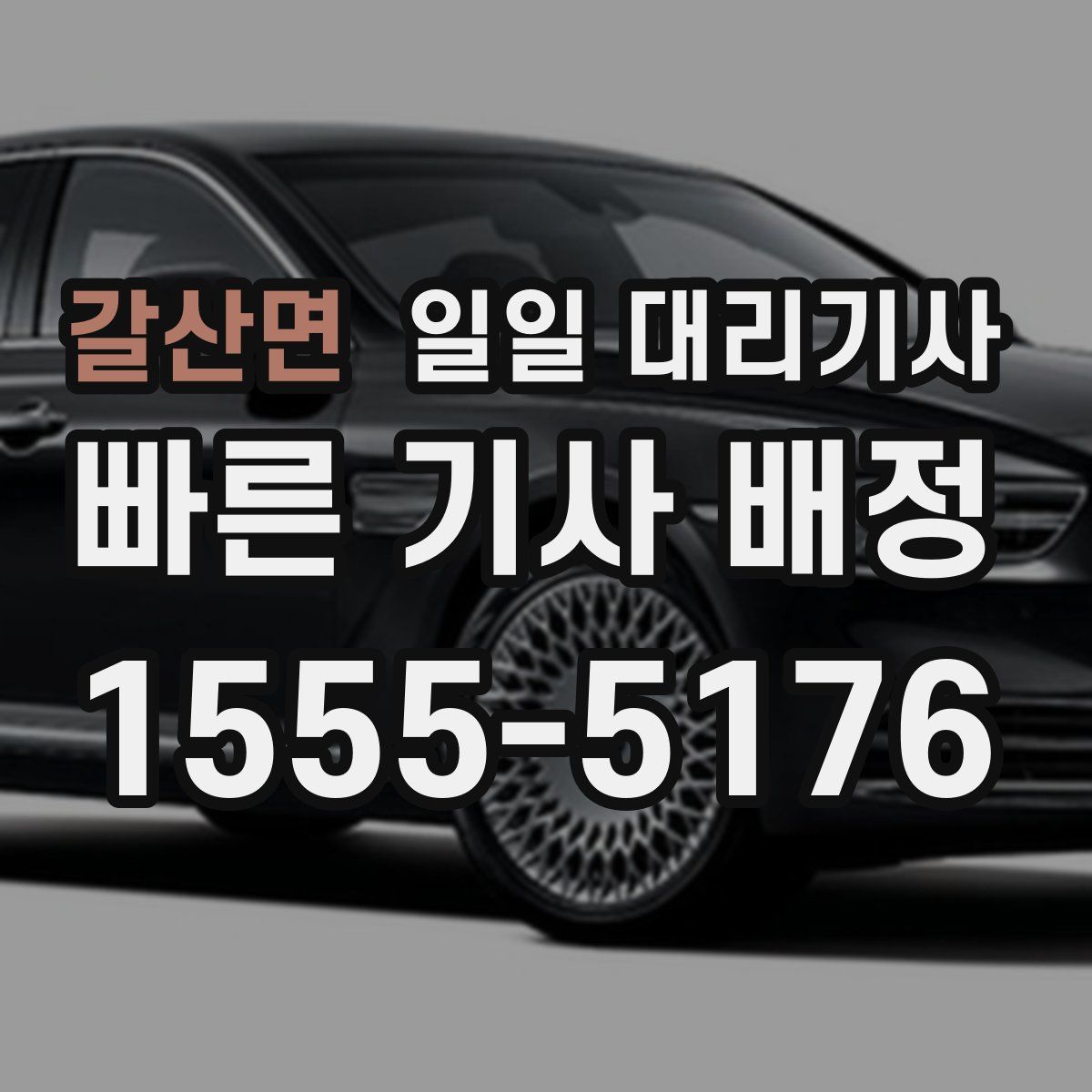 갈산면 일일 대리기사
