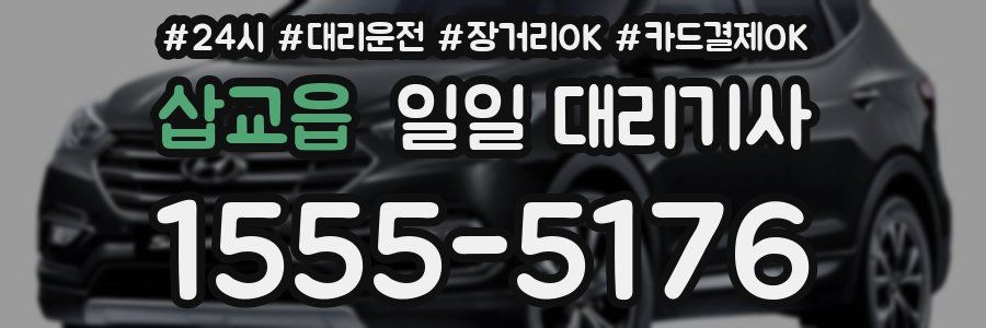 삽교읍 일일 대리기사