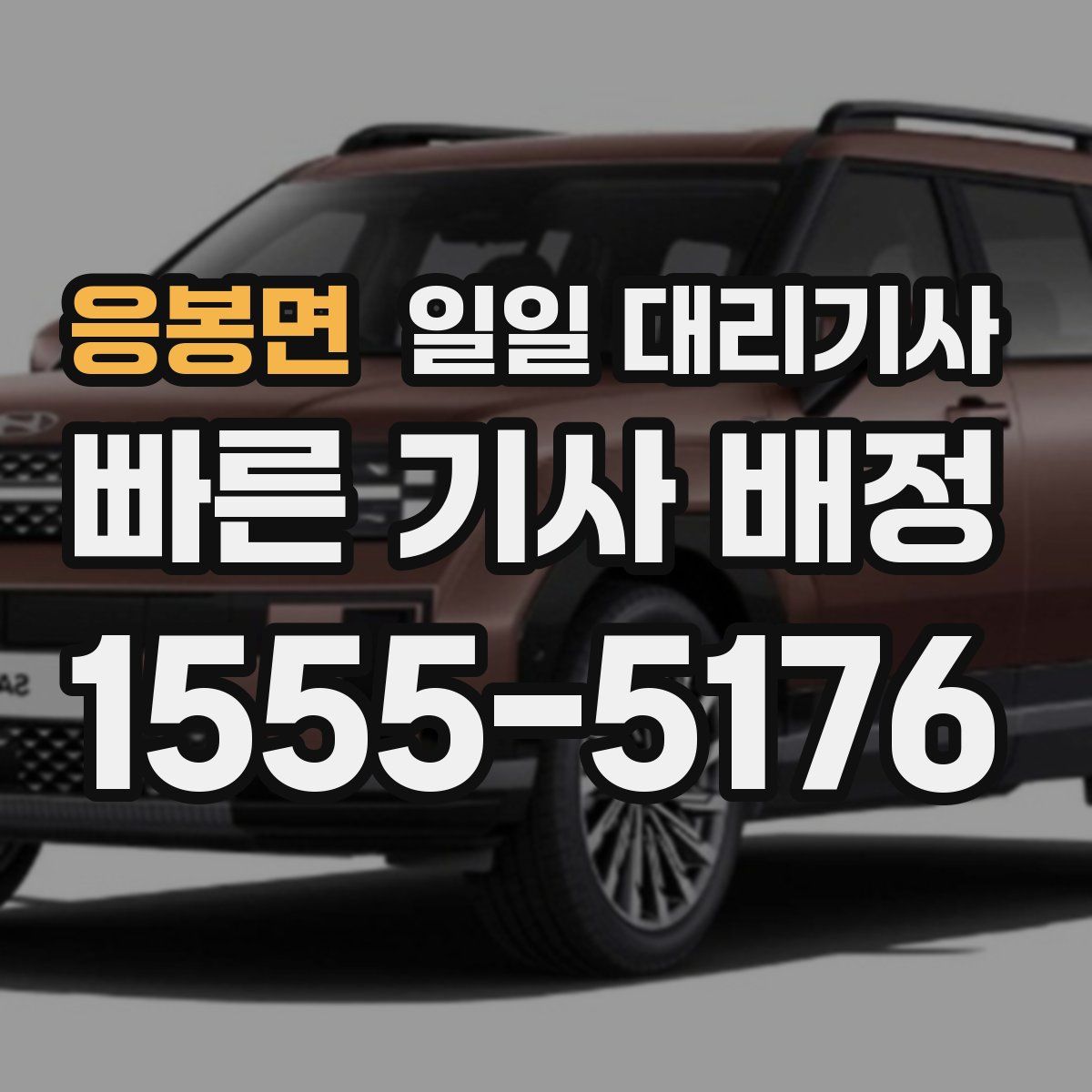 응봉면 일일 대리기사