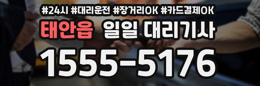 태안읍 일일 대리기사